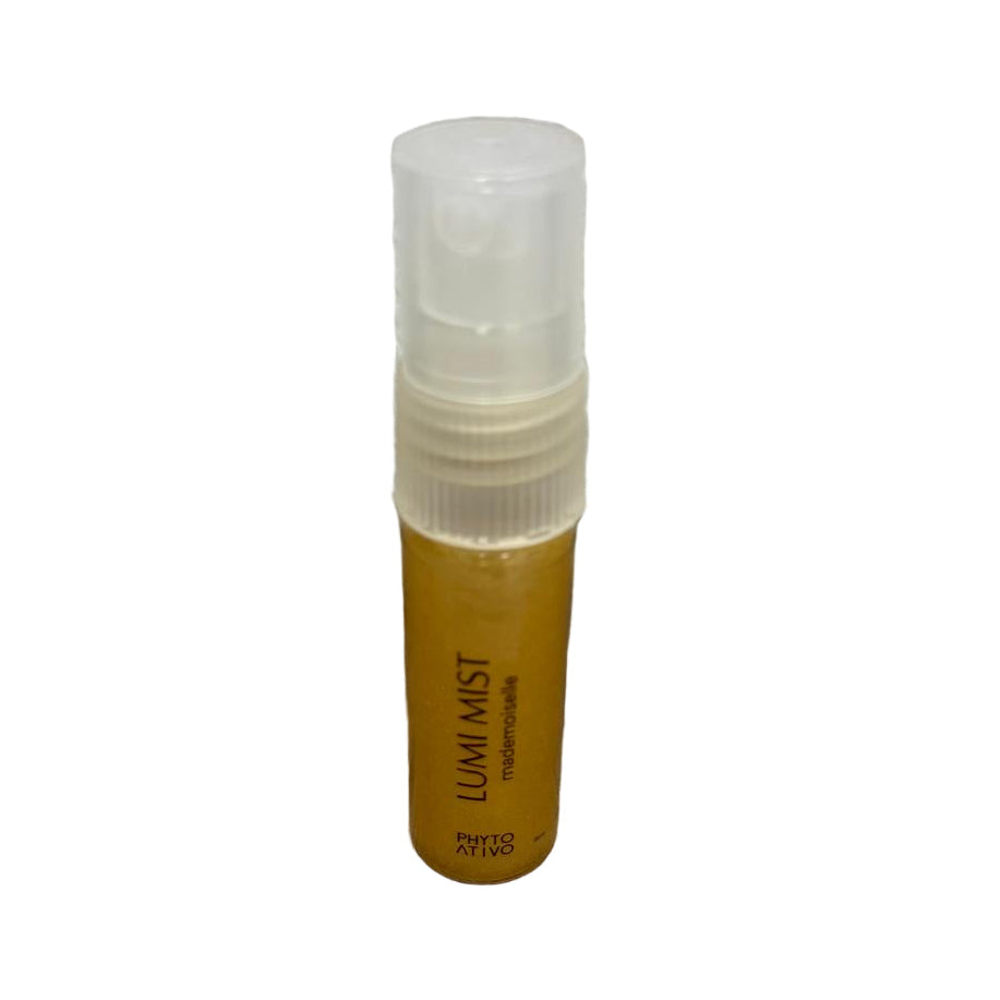 Lumi Mist spray bottle on a white background 15ml travel