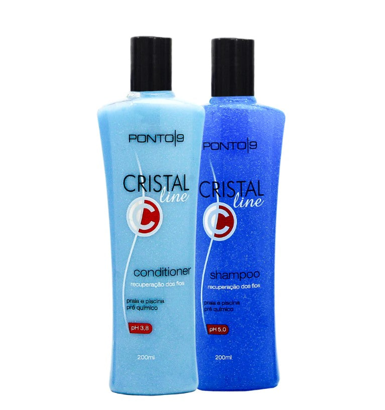 Ponto 9 - Cristal line: Shampoo & Conditioner