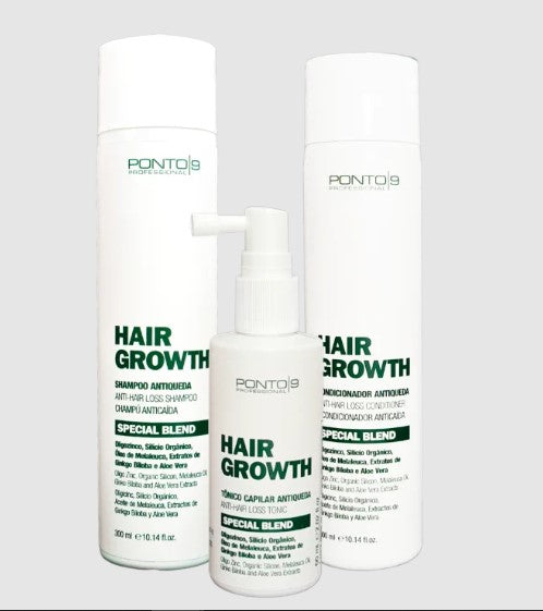 Ponto 9 - Kit de crecimiento del cabello