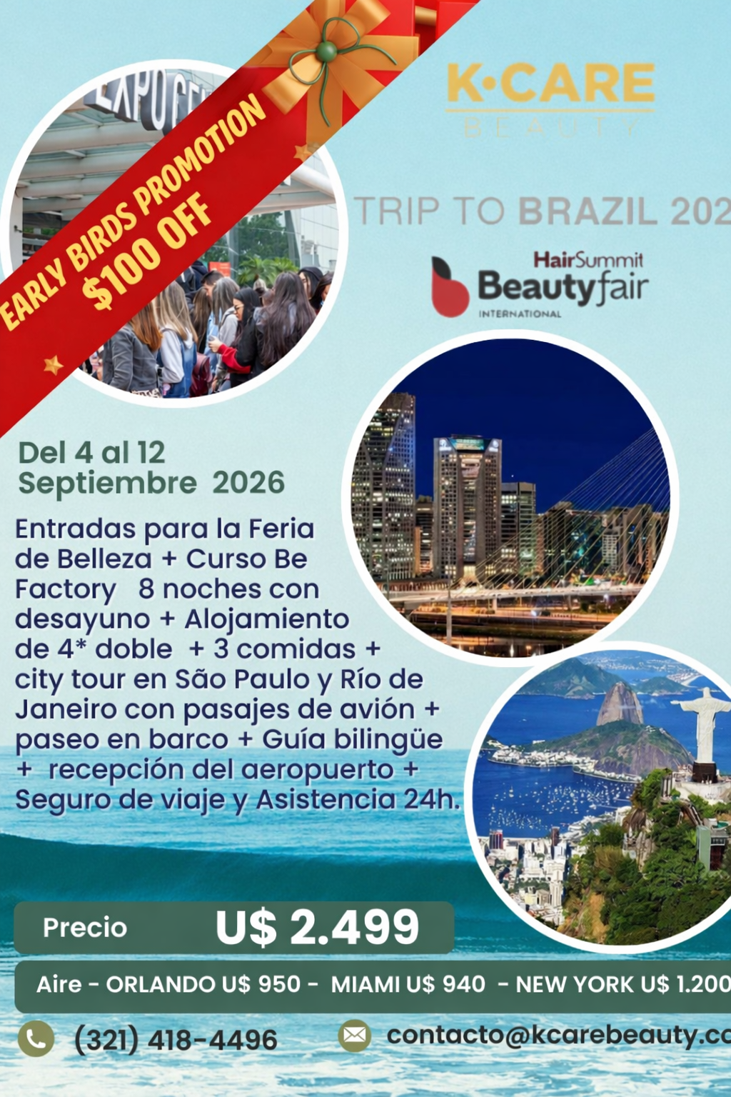 KCare takes you to Beauty Fair Brasil