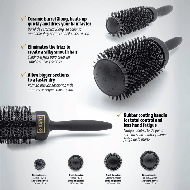 NERA XLong Barrel Hair Brush N65