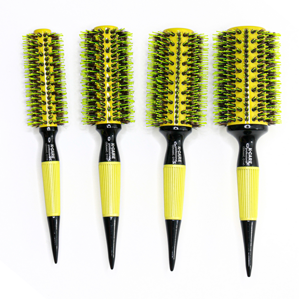 Brazilian Nylon and Boar Bristles Hair brush Set (4 Brushes Brazilian Nylon and Boar Bristles Hair brush Set (4 Brushes