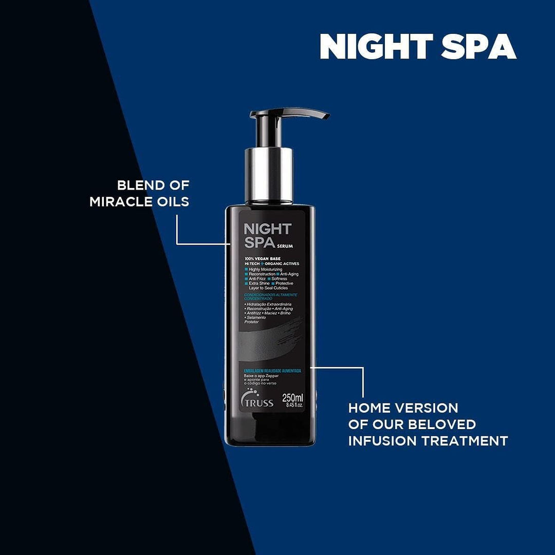 Sin enjuague del Truss Night Spa