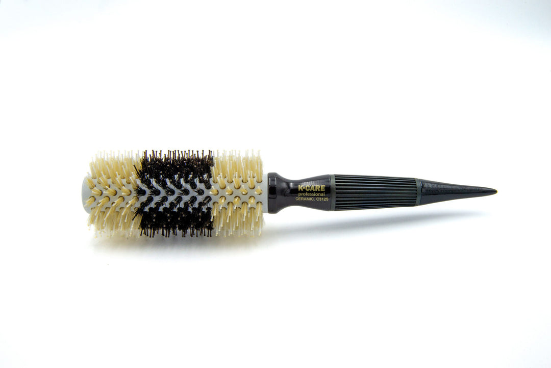 B&W Boar Bristles Ceramic Professional Hair Brush C3125