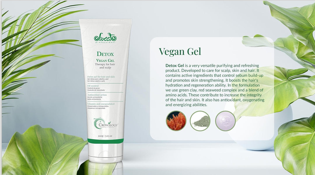 Detox Vegan Gel  7.0 oz - Sweet Professional