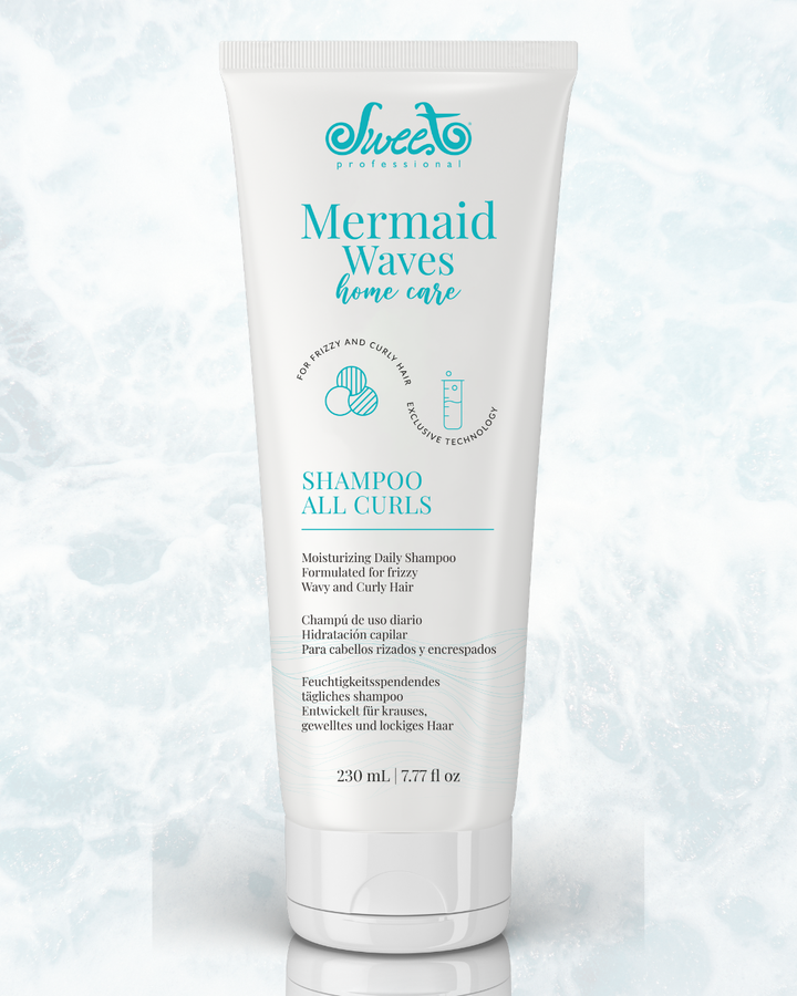 Mermaid Waves Curly Shampoo  8.1Oz (Sweet Professional)