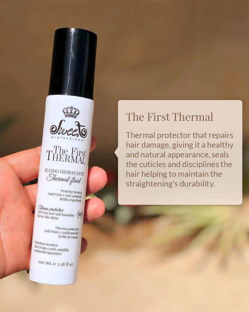 Sweet  -  The First Thermal Fluid With Thermal Protector 100ml / 3.5 fl.oz