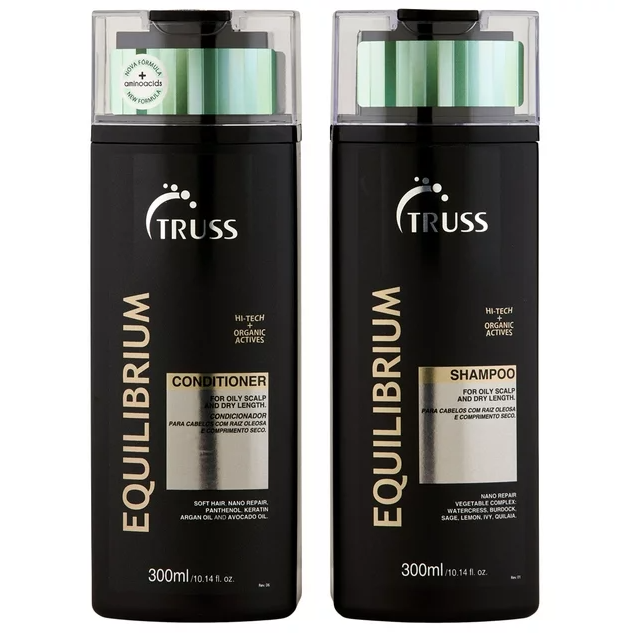 Truss Equilibrium Shampoo and Conditioner Kit