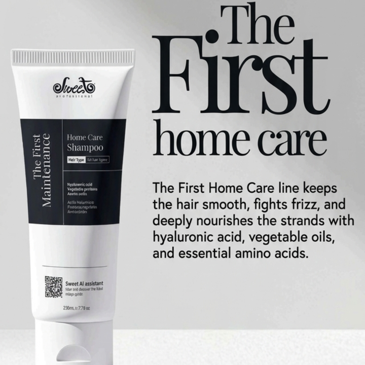 The First Shampoo 230ml / 8.1 oz - Sweet  Professional