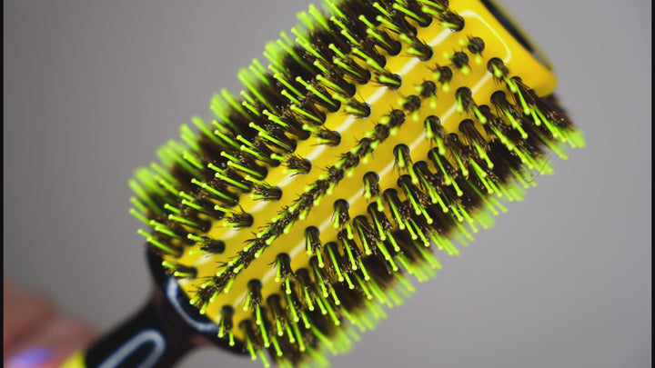 Brazilian Nylon and Boar Bristles Hair Brush Large C1143