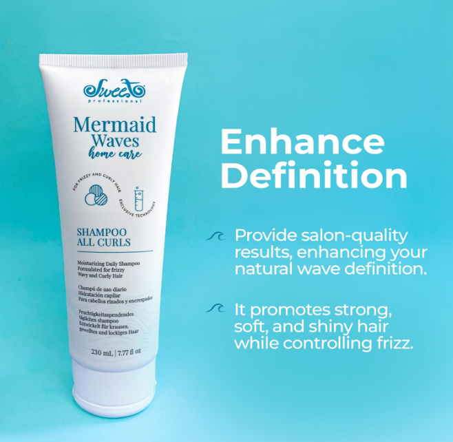 MERMAID WAVES - Curly Shampoo  8.1Oz