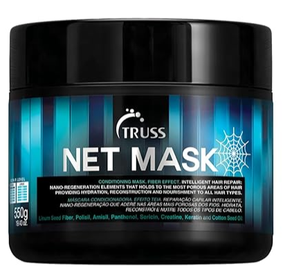 Tratamento de condicionamento profundo Truss Net Mask